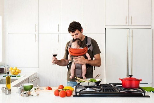 Can your husband take care of your baby without help?