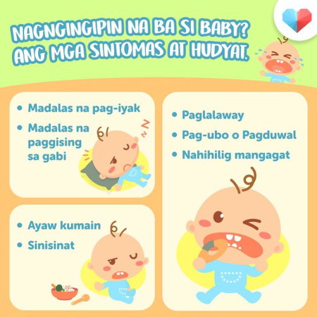 Alin dito ang naranasan ni baby nang mag-ngipin siya?