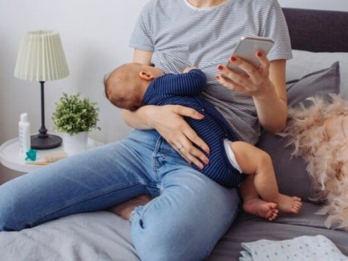 What is one thing you would do while breastfeeding?
