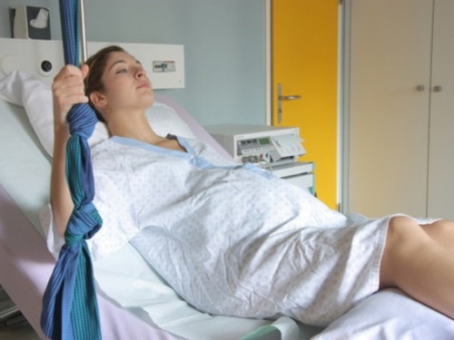 How did you feel half an hour before labour?