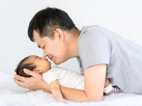 What was the most memorable thing your husband did as a father?