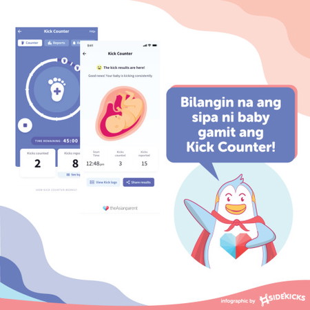 Nagamit mo na ba ang Kick Counter dito sa theAsianparent app?