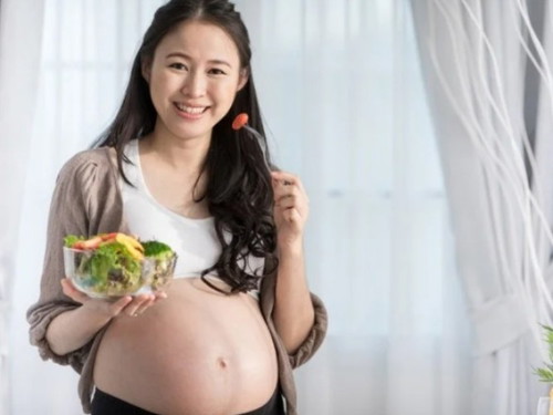 True or false: "Eating a nutritious and balanced diet during pregnancy is most important."