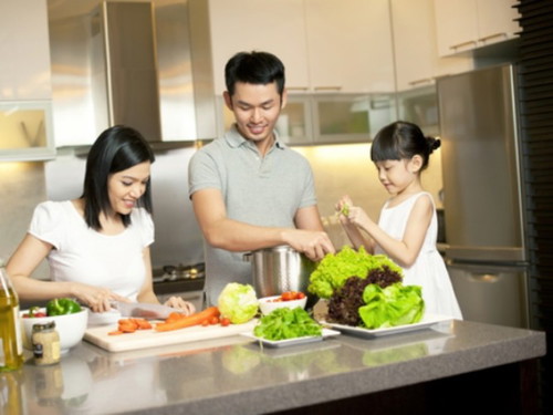 Who helped you to prepare meals during pregnancy?