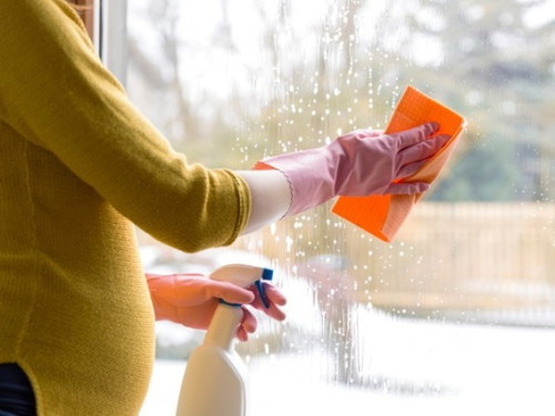 Do/Did you clean the house during pregnancy?