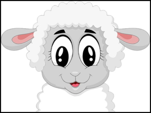 Complete the nursery rhyme: Mary had a little lamb. Its ... was white as snow.