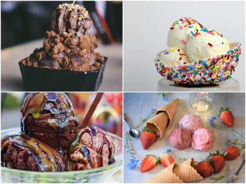 Pick an ice cream flavour.