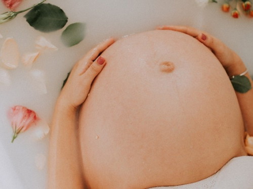 My baby bump is … ...................