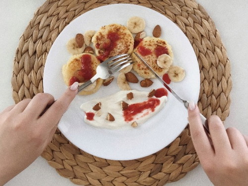 If you have to make one change in your eating habits, it would be to ... .