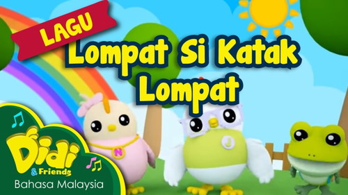 Sambungan yang betul ialah...
Lompat, si katak lompat
Lompatlah tinggi-tinggi