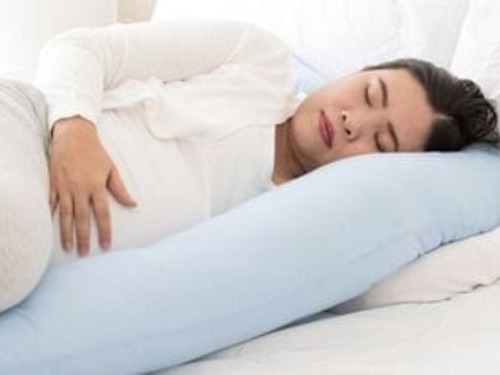True or false: “Changing your sleep posture can help to reduce pain during pregnancy.”