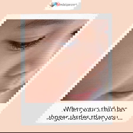 Don't we all wish to have long lashes ๐