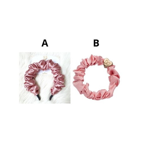 Tipe scrunchie mana yang lebih mudah Bunda gunakan saat melakukan skincare time ?