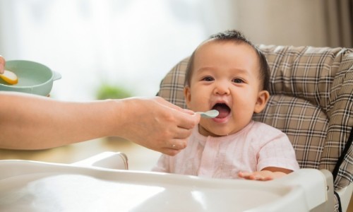 Cereal para kay baby