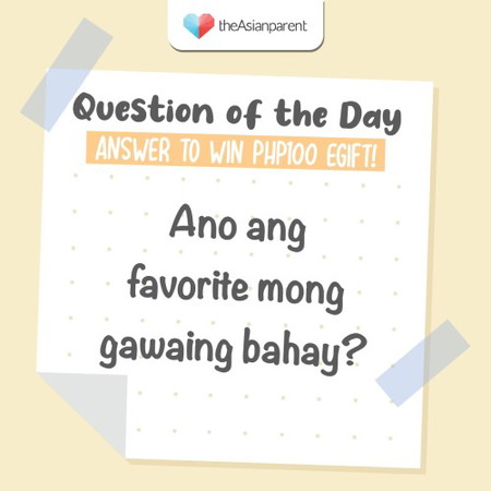 TAP Parents, sasagot ka lang sa QOTD, may chance ka nang manalo ng PHP100 voucher! Random winners ito kaya lahat ay may chance manalo. So, comment below your thoughts and kwentos!