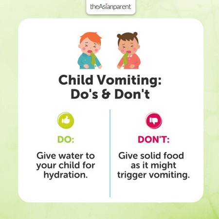 Child Vomiting: Do's and Don't! 🤮