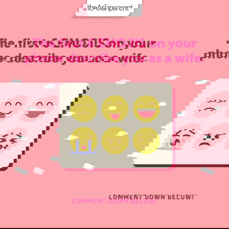 Reveal yourself as a wife using EMOJIS π₯°