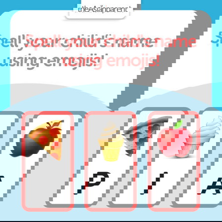 Spell your child's name using emojis! ๐คฉ