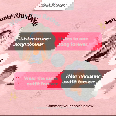 You can only choose one! 👚🎶