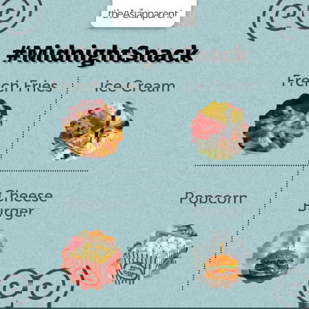 Which one is your preferred midnight snack? ๐๐