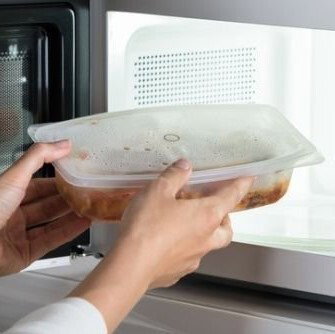 Heating baby food in microwave  👶  