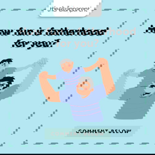 How fun is FATHERHOOD for you, Dad? 👨🏻