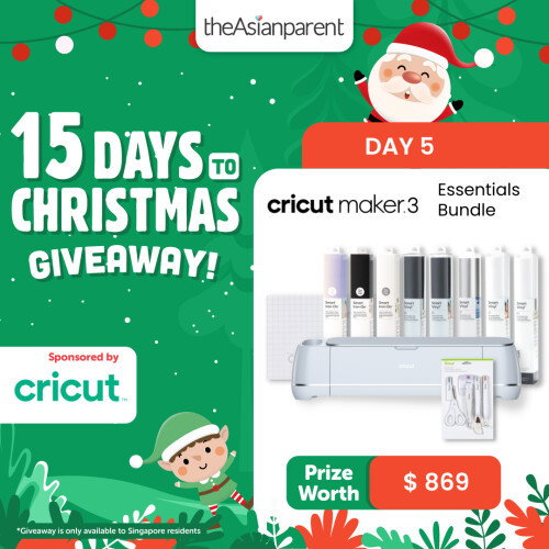 It is Day 5 of Christmas Giveaway 🧑‍🎄 🤩  WIN Cricut Maker 3 Bundle!