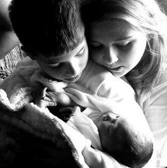 Kissing Newborns