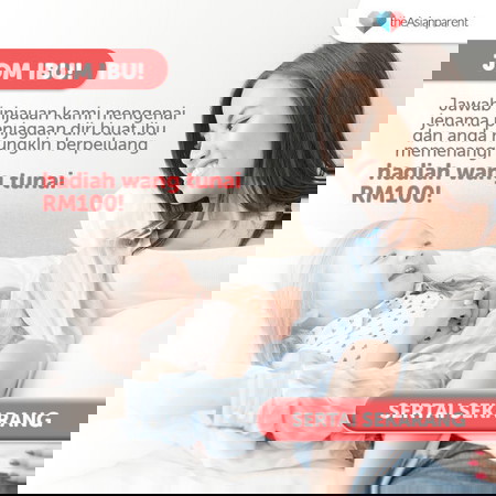 JOM IBU! Menangi RM100 dengan cara mudah!