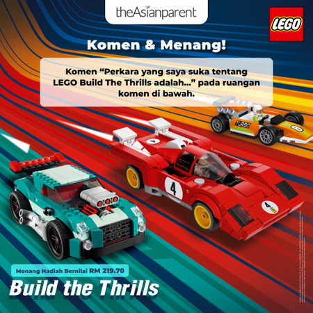 Set LEGO Untuk Dimenangi! JOM Sertai Hari Ini!