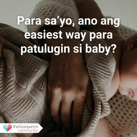Ano ang effective pampatulog kay baby? They say it varies from baby to baby kaya walang tama o maling sagot dito.