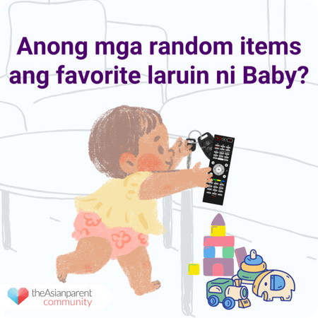 Why do Babies like Random Objects?
Babies want to explore novelty and learn new things about their environment by going from thing to thing. <a href='https://ph.theasianparent.com/choosing-right-toys-child' target='_blank' >https://ph.theasianparent.com/choosing-right-toys-child</a>