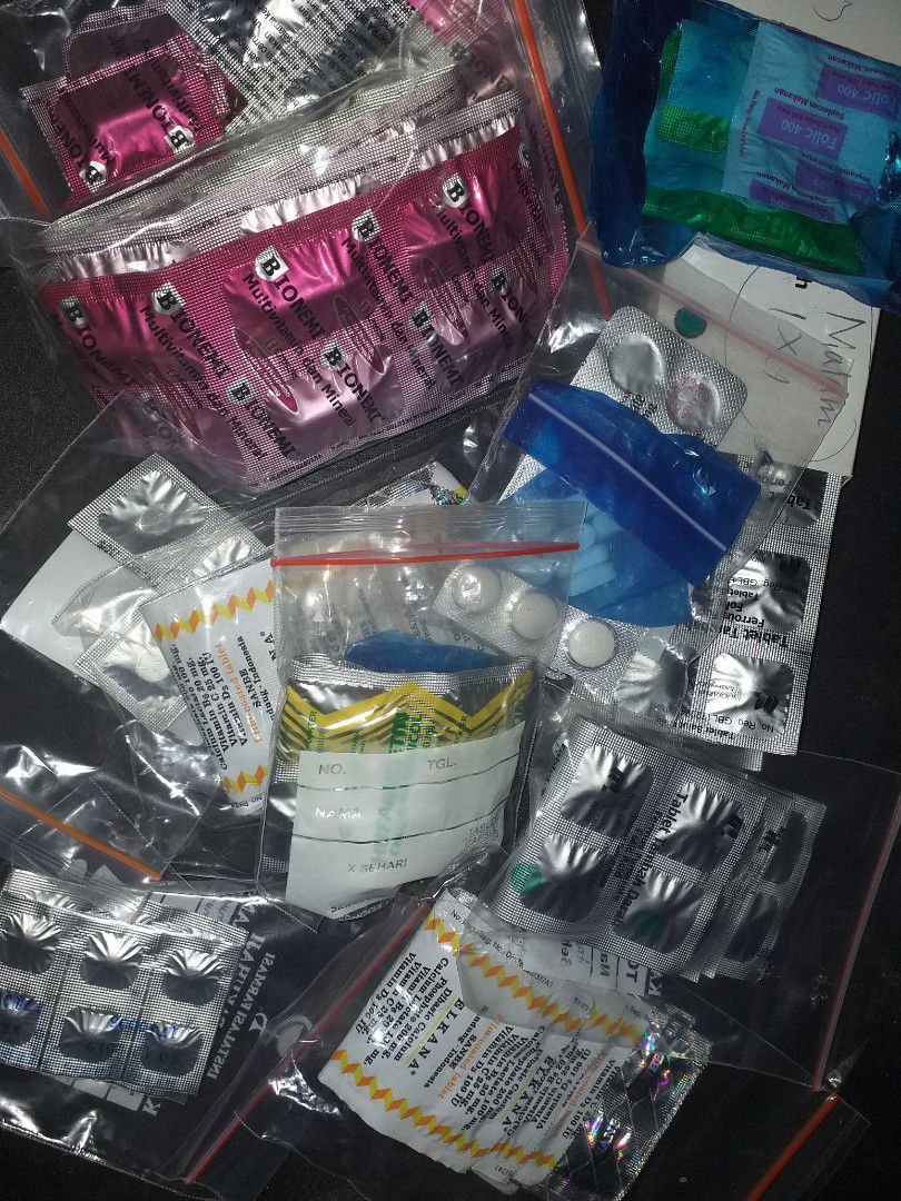 29 week 3 day gak pernah minum vitamin tambah darah & vitamin kalsium