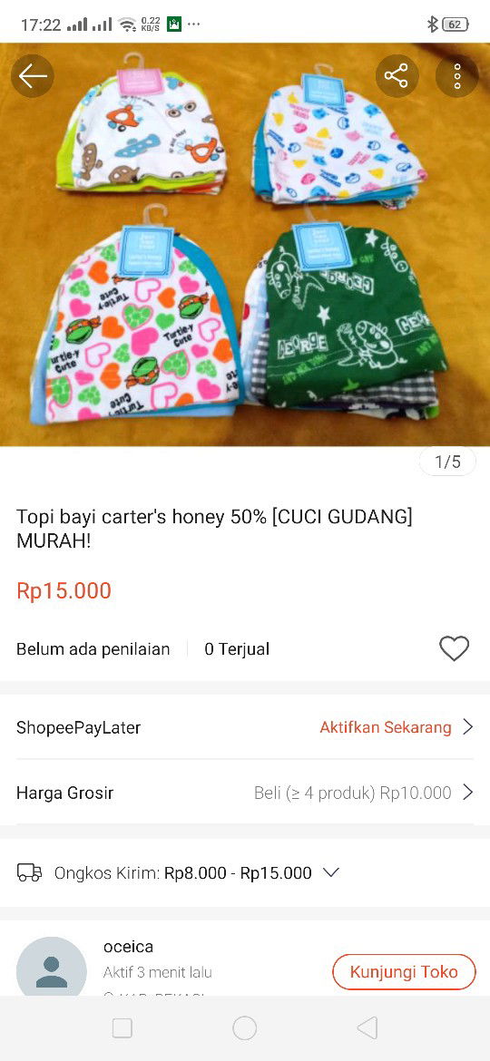 CUCI GUDANG TOPI