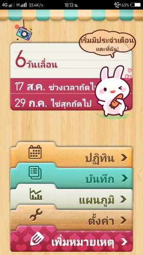 ผ่านมา6วันแล้วคะแต่ไม่มีวีแววว่าป้าแดงจะมา