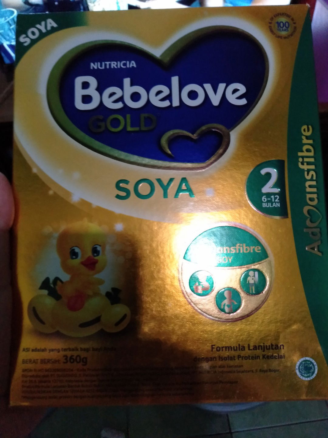 susu bebelove gold soya 2