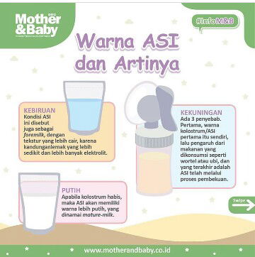 Warna ASI berbeda-beda???