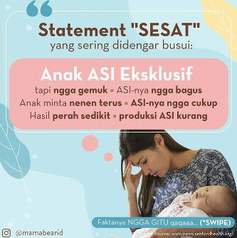 Apakah ASI ku sedikit?? Apakah ASI jelek???