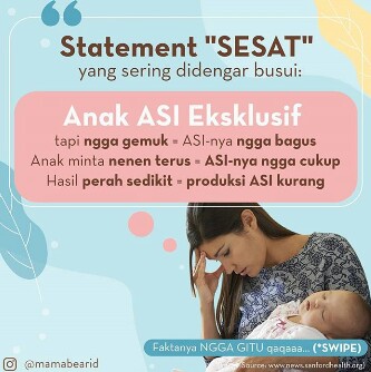 Apakah ASI ku sedikit?? Apakah ASI jelek???