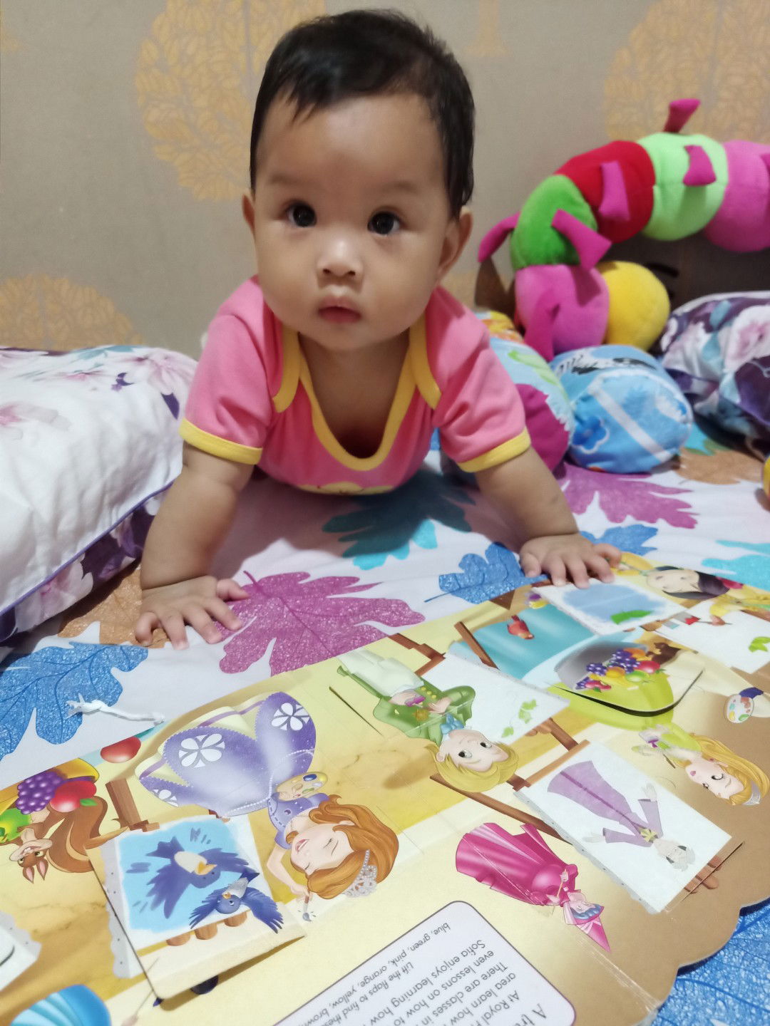 Belum bisa duduk sendiri