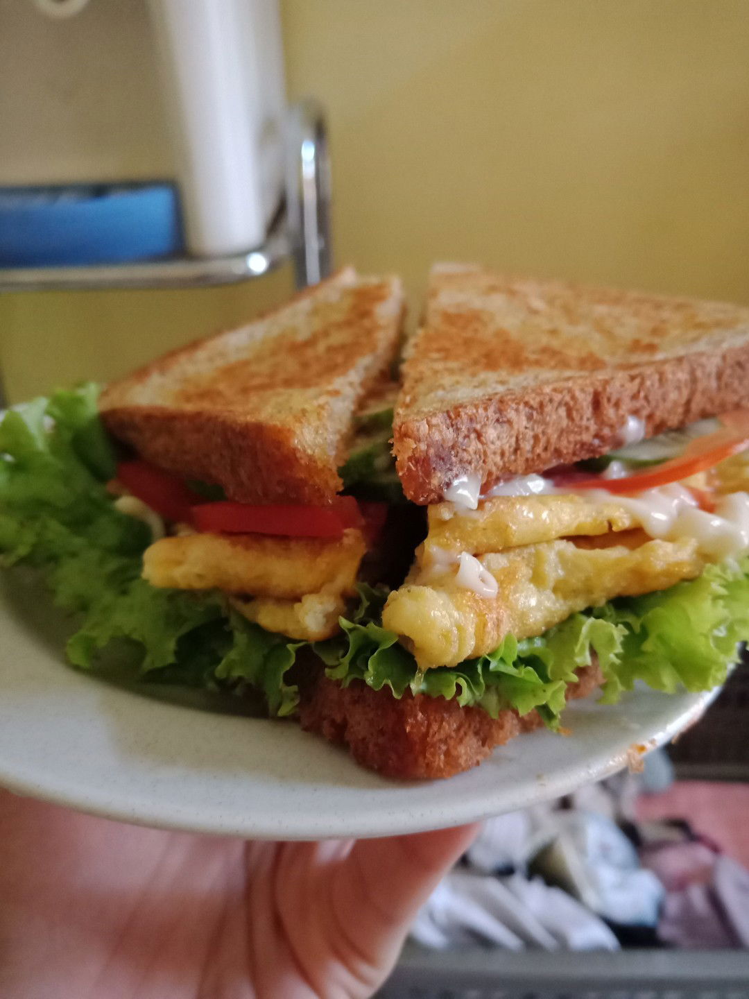 sandwich alias roti tangkup nya bumil busui
