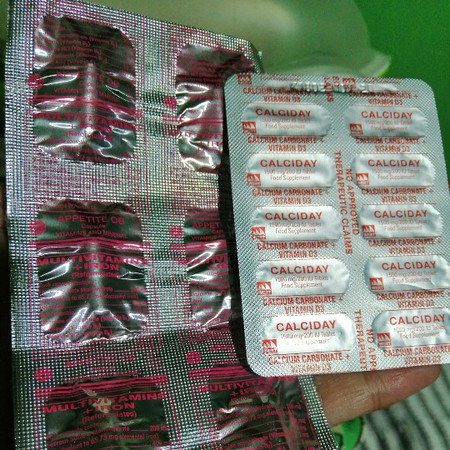 MULTIVITIMINS APPETITE OB & CALCIUM CARBONATE +VITIMIN D3