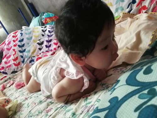 flip by her own..