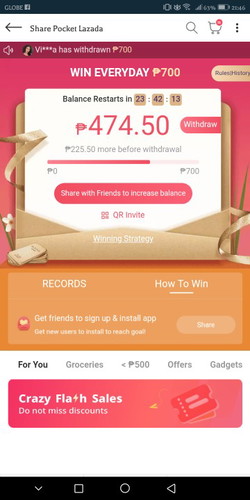 Lazada giveaways