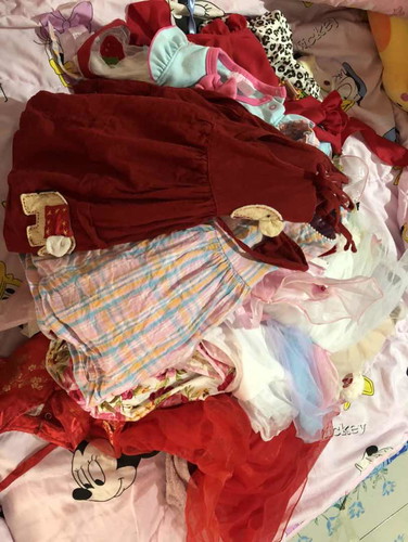 ส่งต่อเสื้อผ้าลูกสาว