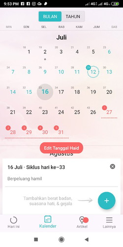tanda kehamilan ato bukan?