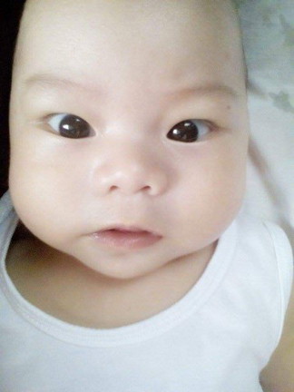 Baby Boy At 4 Months