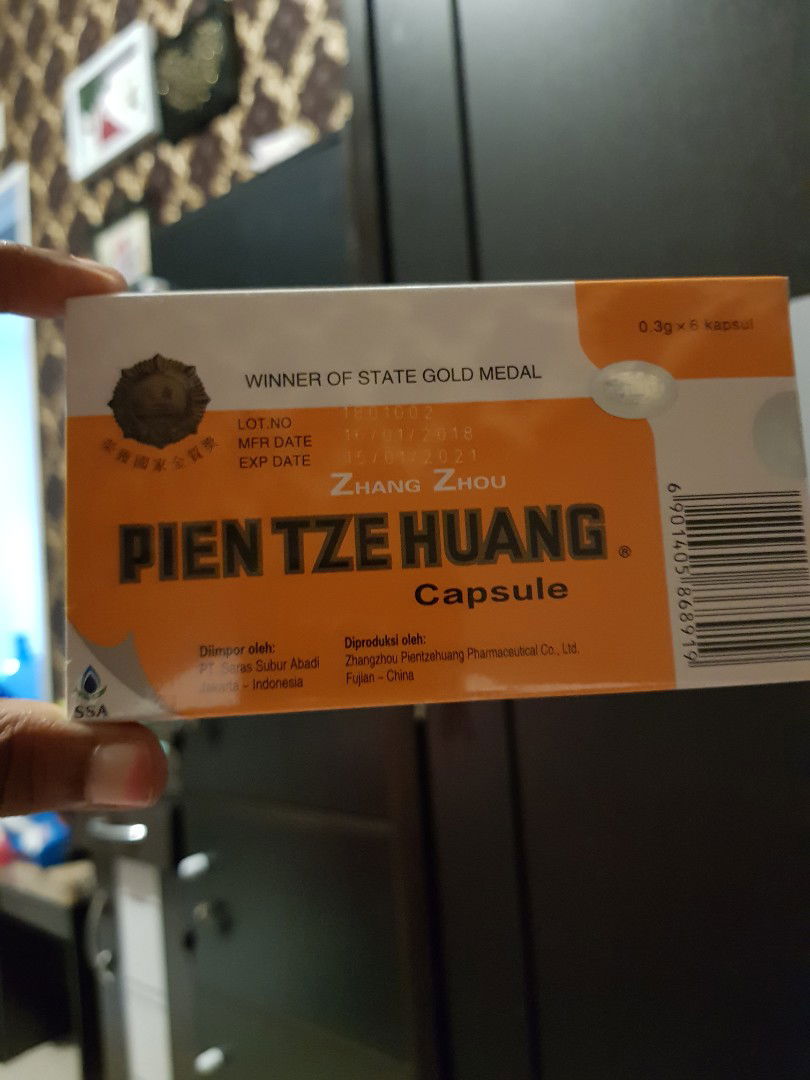 OBAT CINA PIEN TZE HUANG ASLI