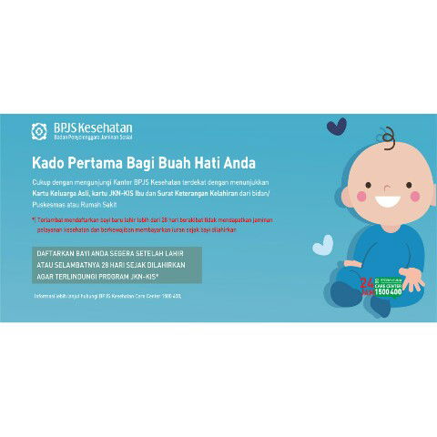 Terlambat 28, BPJS bayar sejak lahir