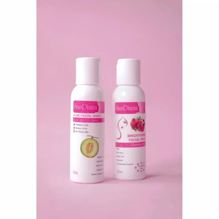 Jual Facial Wash Acne & Brightening Sabun Cuci Muka SanDiana (INSYAALLAH AMAN UNTUK IBU HAMIL & MENYUSUI)